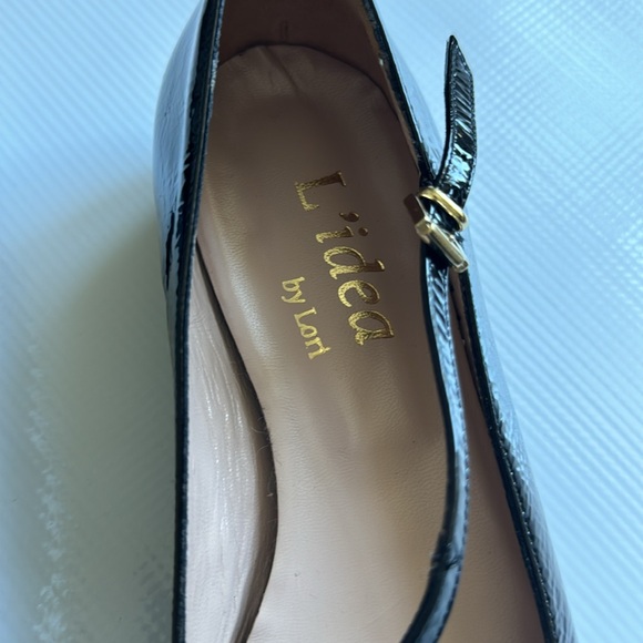 L’idea by Lori ballet Mary Jane flats in black size 39 - Picture 2 of 9